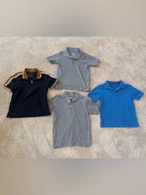 5T Boys Polo Shirt - 4 pieces